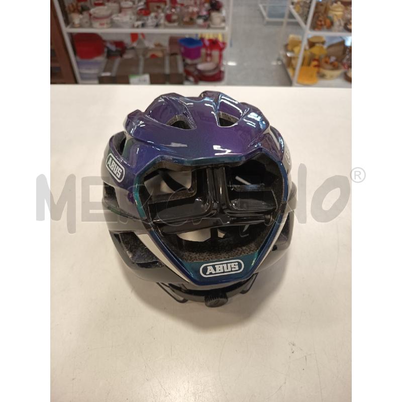 CASCHETTO ABUS STORMCHASER BLU VIOLA | Mercatino dell'Usato Roma rebibbia 2