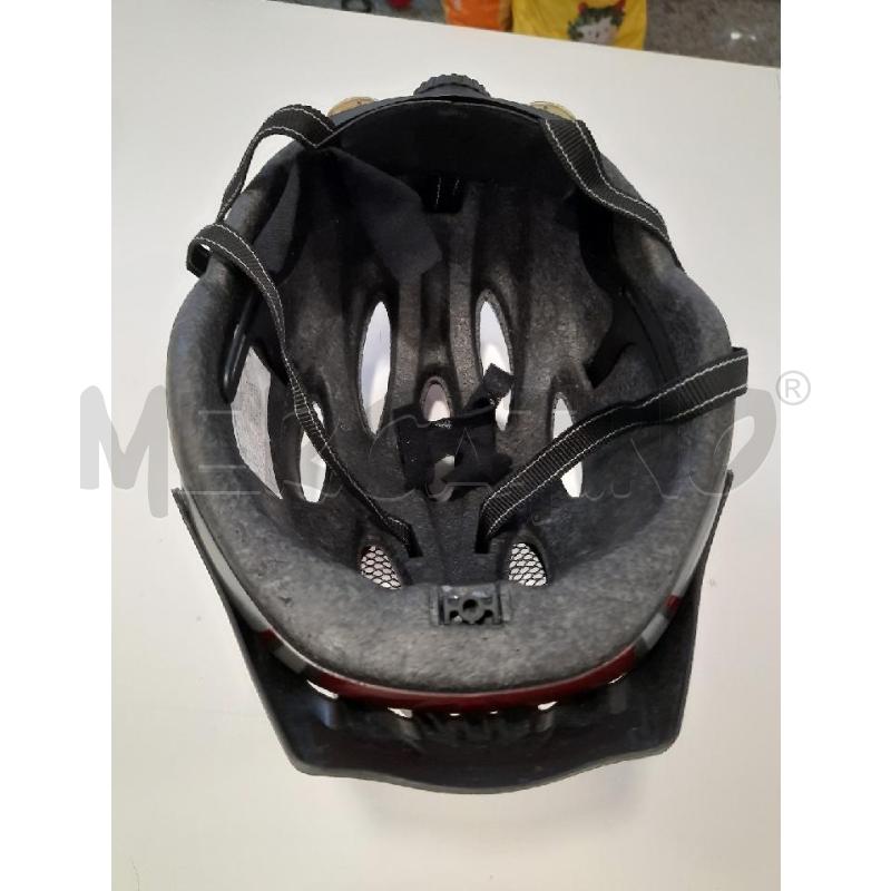 CASCO BICI KED ROSSO GRIGIO 52/57CM | Mercatino dell'Usato Roma rebibbia 2