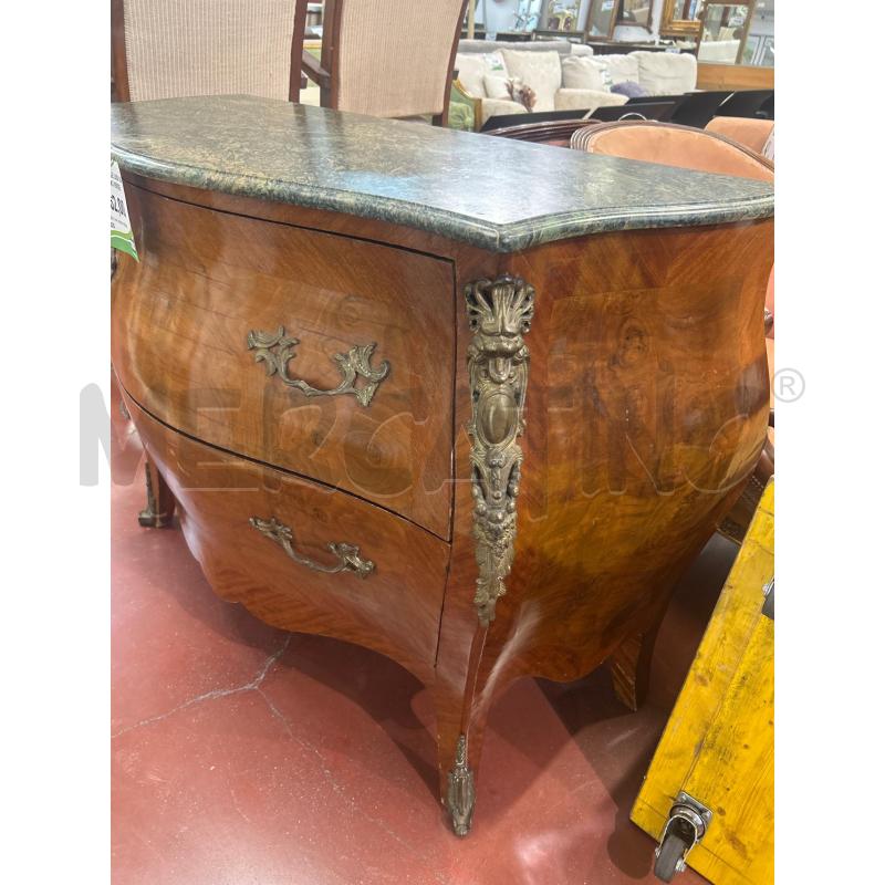CASSETTONE STILE LUIGI XV PIANO MARMO VERDE | Mercatino dell'Usato Roma rebibbia 2