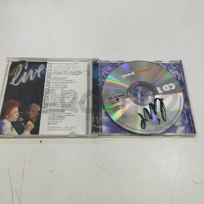 CD VANONI PAOLI LIVE 2CD  | Mercatino dell'Usato Roma rebibbia 2