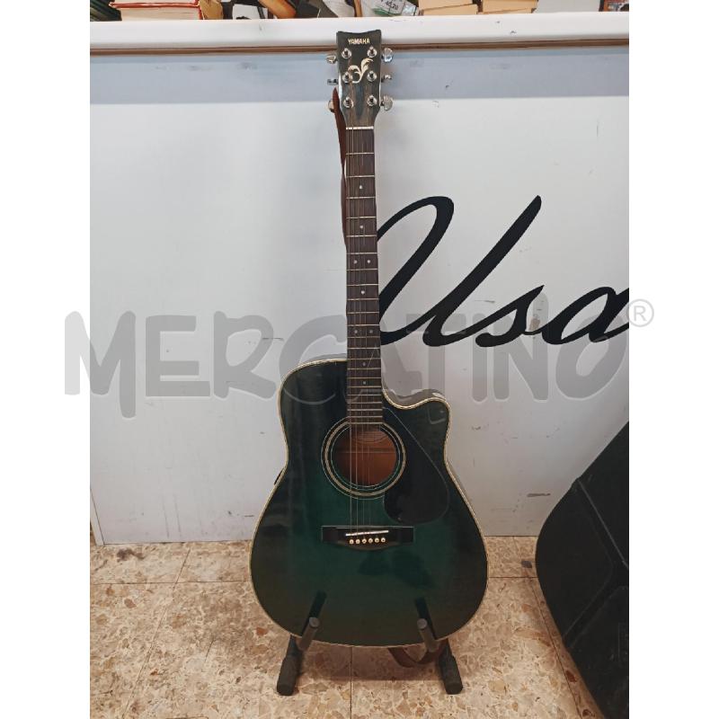 CHITARRA YAMAHA FG 411C MAB VERDE + CUST RIGIDA | Mercatino dell'Usato Roma rebibbia 1