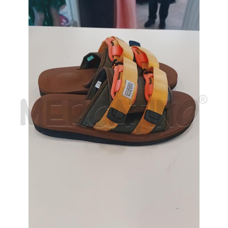 CIABATTE UOMO SUICOKE VERDE GIALLO | Mercatino dell'Usato Roma rebibbia 2