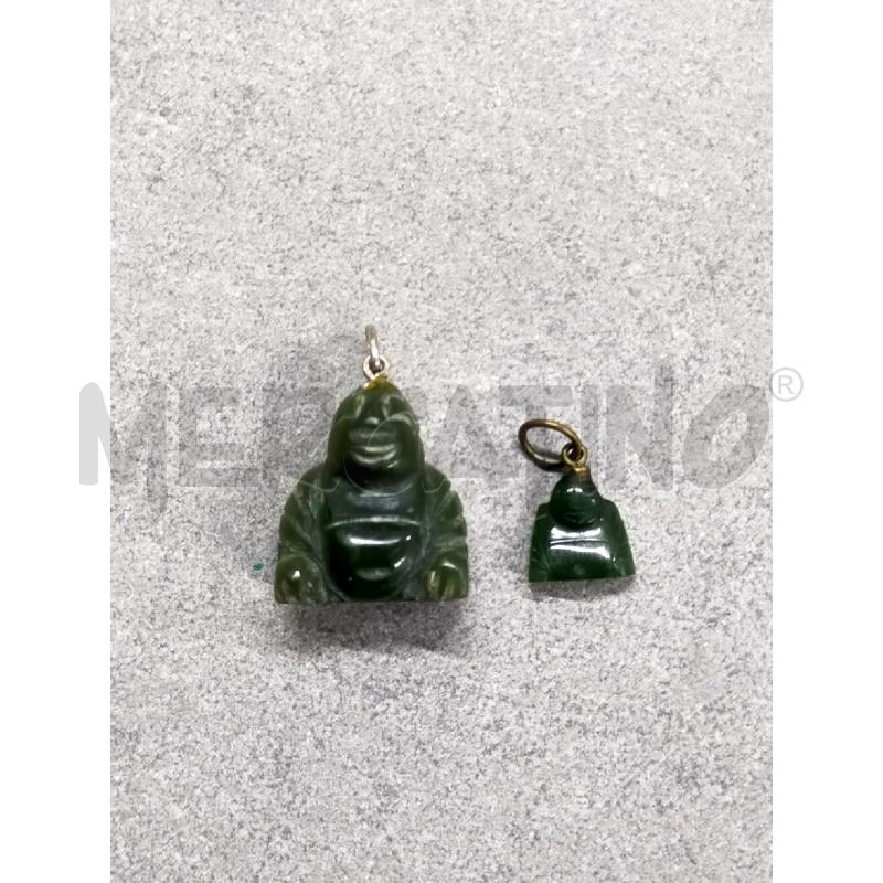CIONDOLI BUDDHA MALACHITE PZZ2 | Mercatino dell'Usato Roma rebibbia 1