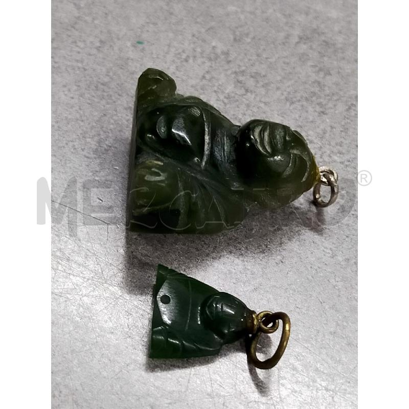 CIONDOLI BUDDHA MALACHITE PZZ2 | Mercatino dell'Usato Roma rebibbia 2