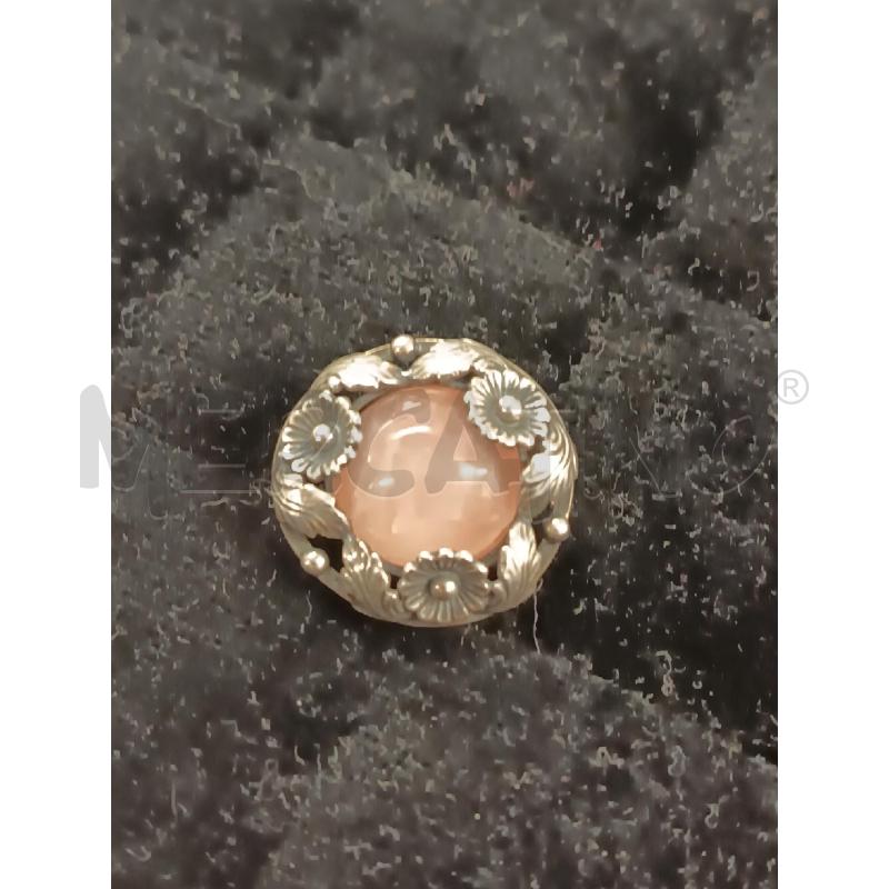 CIONDOLO ARG VINT N.E.FROM DANMARK QUARZO ROSA MONTATURA FLOREALE | Mercatino dell'Usato Roma rebibbia 4