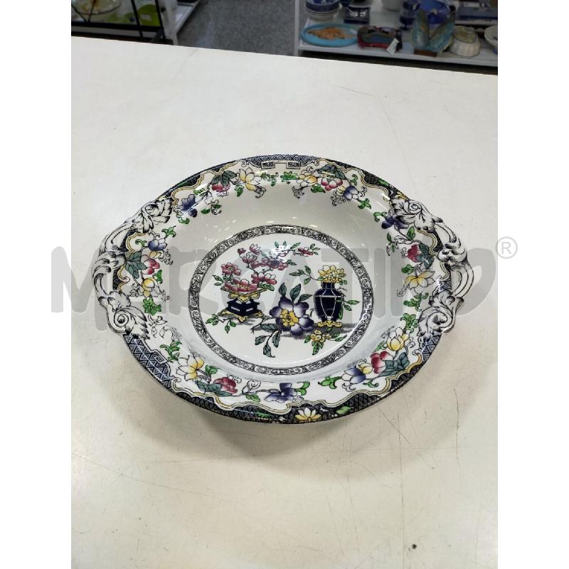CIOTOLA CERAMICA INGESE DEC BLU FIORI  | Mercatino dell'Usato Roma rebibbia 1