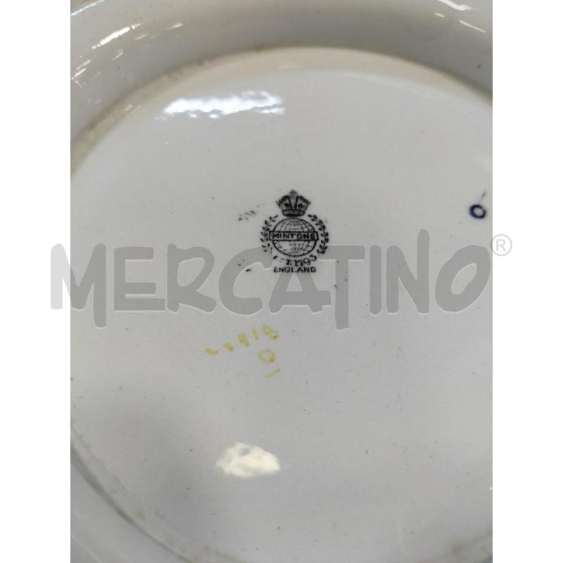 CIOTOLA CERAMICA INGESE DEC BLU FIORI  | Mercatino dell'Usato Roma rebibbia 4