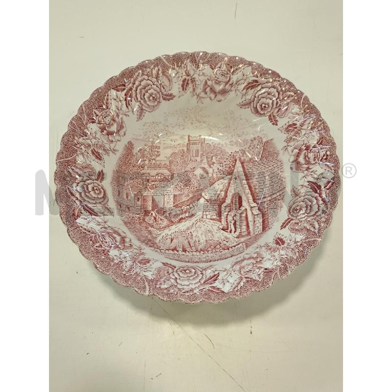 CIOTOLA CERAMICA INGLESE DEC ROSSI  | Mercatino dell'Usato Roma rebibbia 1