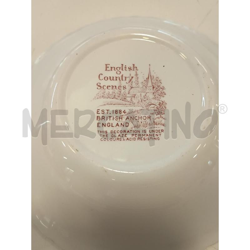 CIOTOLA CERAMICA INGLESE DEC ROSSI  | Mercatino dell'Usato Roma rebibbia 3