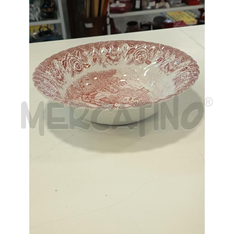 CIOTOLA CERAMICA INGLESE DEC ROSSI  | Mercatino dell'Usato Roma rebibbia 4