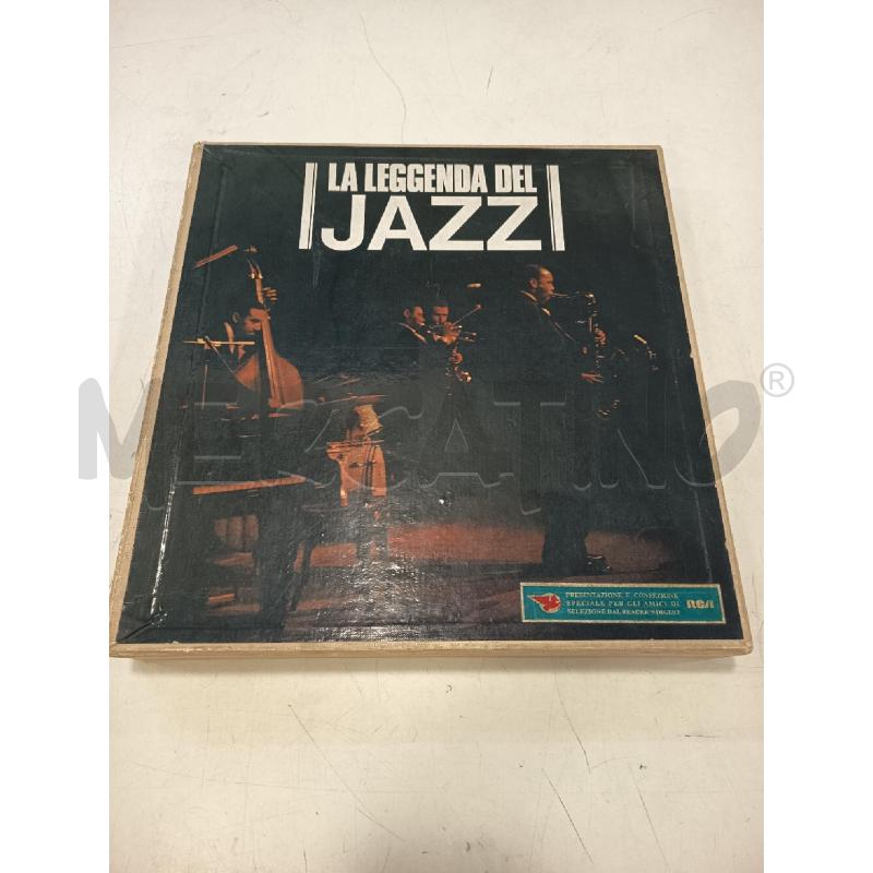 COFANETTO 33 GIRI LA LEGGENDA DEL JAZZ 10LP | Mercatino dell'Usato Roma rebibbia 1
