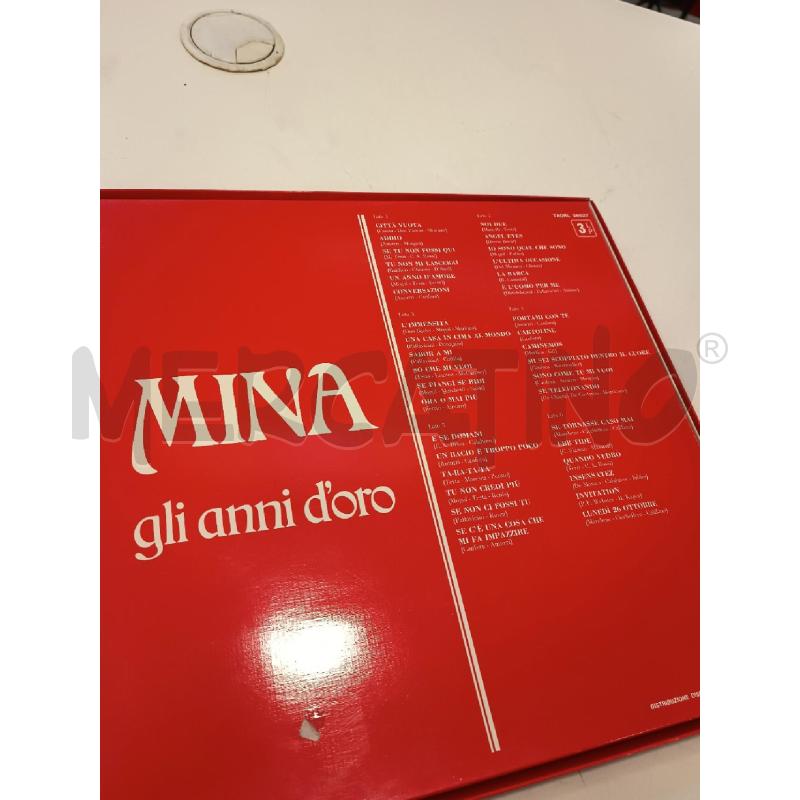 COFANETTO 33 GIRI MINA GLI ANNI D'ORO | Mercatino dell'Usato Roma rebibbia 3
