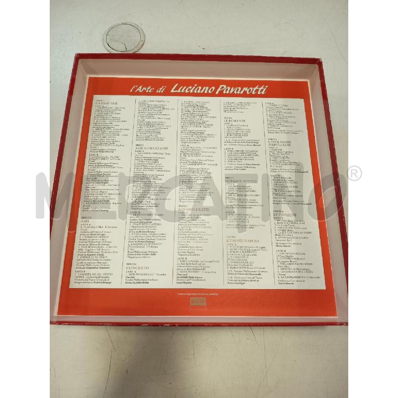 COFANETTO L'ARTE DI LUCIANO PAVAROTTI 10LP | Mercatino dell'Usato Roma rebibbia 2