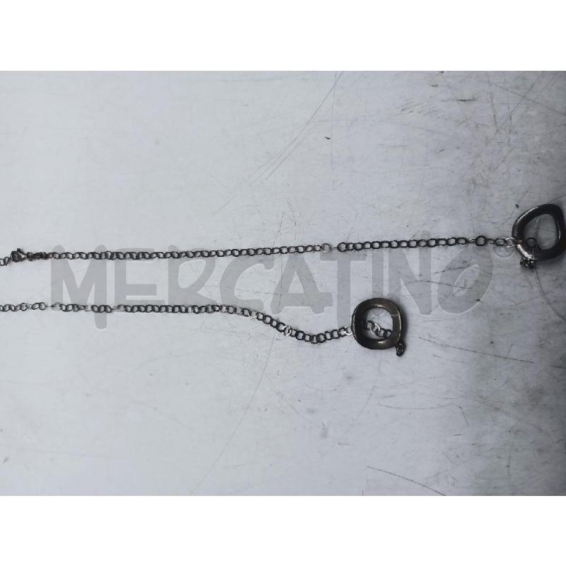 COLLANA ARG CATENA FORM ONDOLUTA | Mercatino dell'Usato Roma rebibbia 1