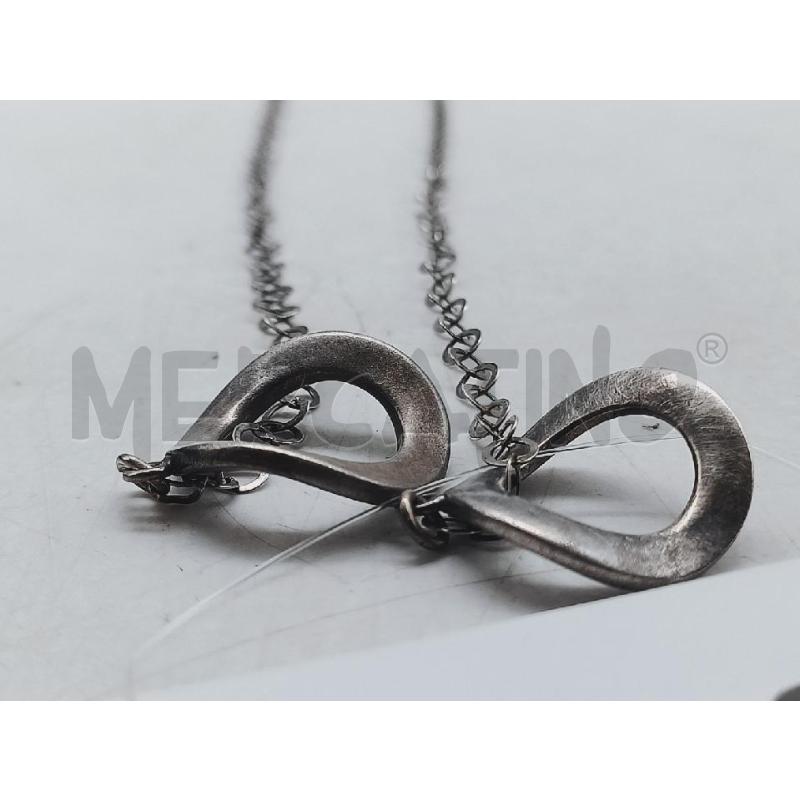 COLLANA ARG CATENA FORM ONDOLUTA | Mercatino dell'Usato Roma rebibbia 2