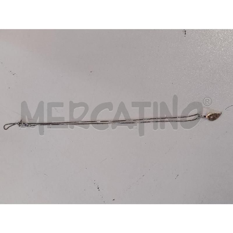 COLLANA ARG FINA PEND CUORE SPEZZATO | Mercatino dell'Usato Roma rebibbia 1