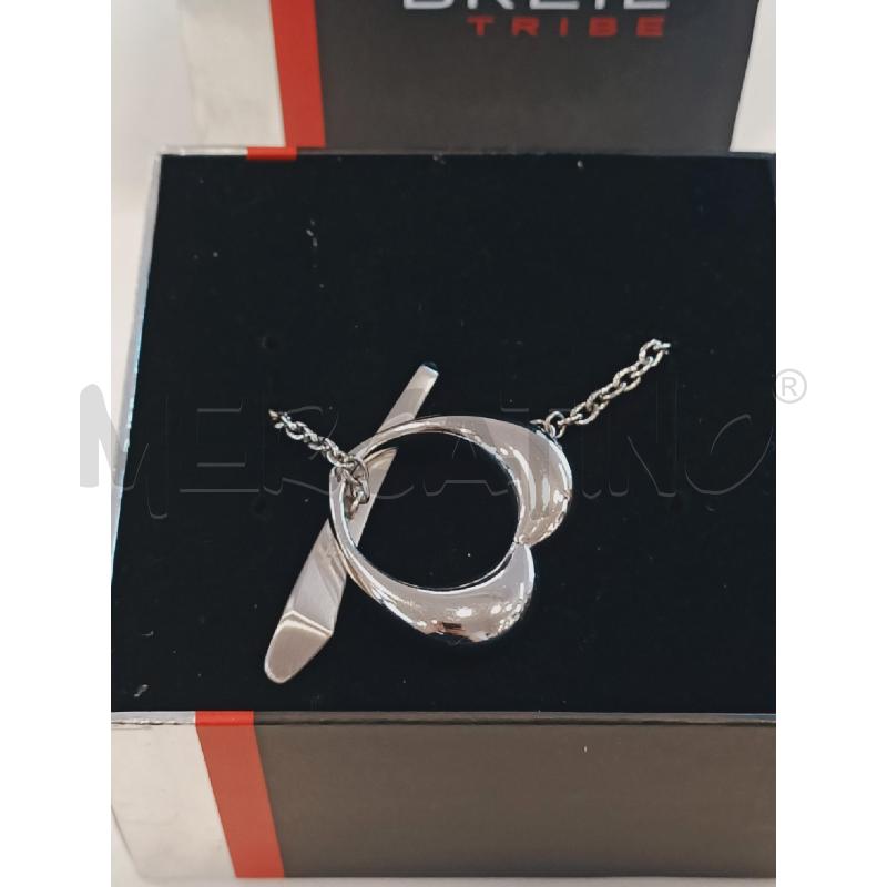 COLLANA BREIL CROMO PENDENTE CUORE FERMO | Mercatino dell'Usato Roma rebibbia 2