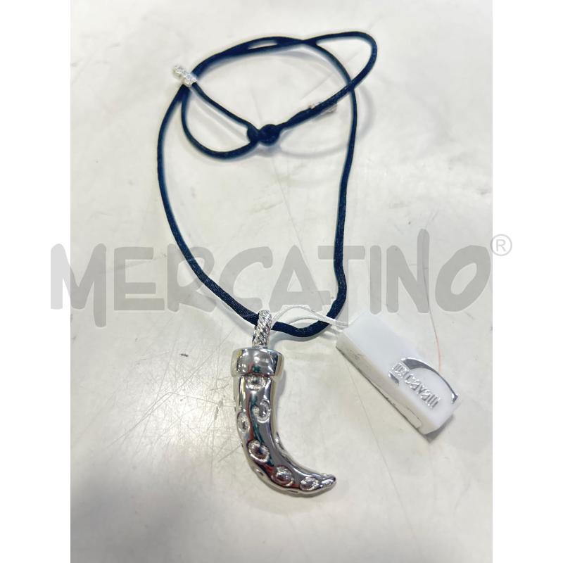 COLLANA CIONDOLO CORNO JUST CAVALLI | Mercatino dell'Usato Roma rebibbia 1
