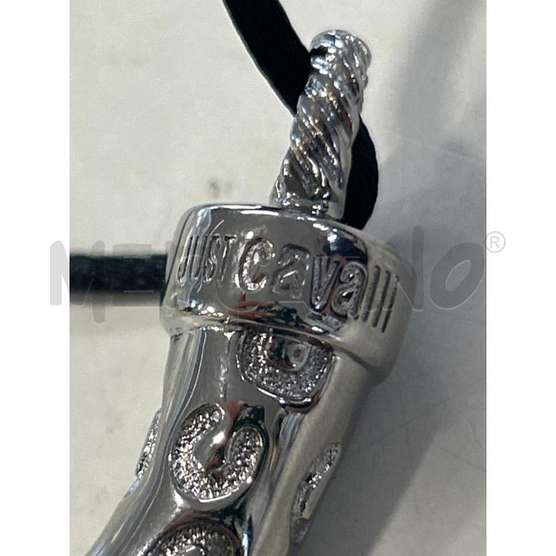 COLLANA CIONDOLO CORNO JUST CAVALLI | Mercatino dell'Usato Roma rebibbia 3