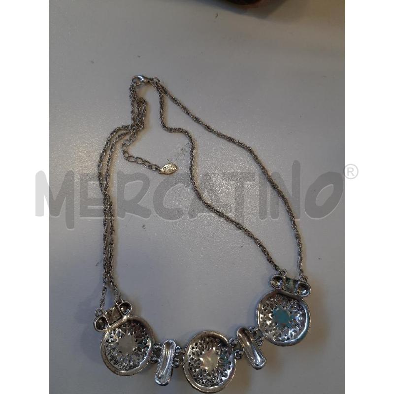 COLLANA CROMO CENTRALE CERCHI LAVOR CENTRALE PIETRA | Mercatino dell'Usato Roma rebibbia 3