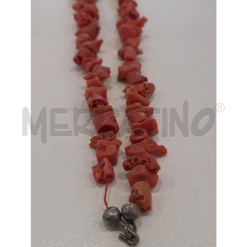 COLLANA DA RIV GIROCOLLO CORALLO | Mercatino dell'Usato Roma rebibbia 1