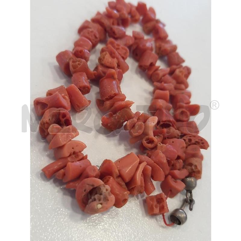 COLLANA DA RIV GIROCOLLO CORALLO | Mercatino dell'Usato Roma rebibbia 2