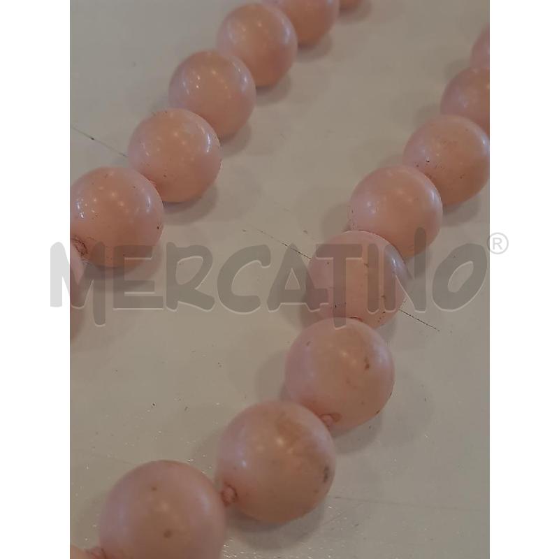 COLLANA DA RIV SFERE CIPRIA CENTRALE PERLE BAROCCHE/CORALLO CATENINA DORATA  | Mercatino dell'Usato Roma rebibbia 2
