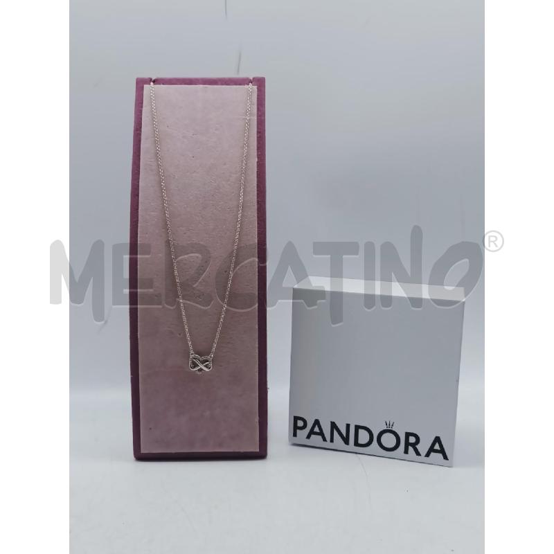 COLLANA PANDORA CUORE INFINITO  | Mercatino dell'Usato Roma rebibbia 1