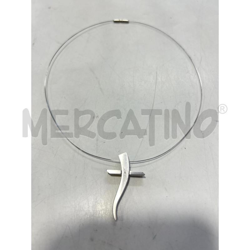 COLLANA RIGIDA BREIL CIONDOLO CROCE | Mercatino dell'Usato Roma rebibbia 1