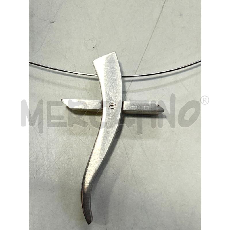 COLLANA RIGIDA BREIL CIONDOLO CROCE | Mercatino dell'Usato Roma rebibbia 2