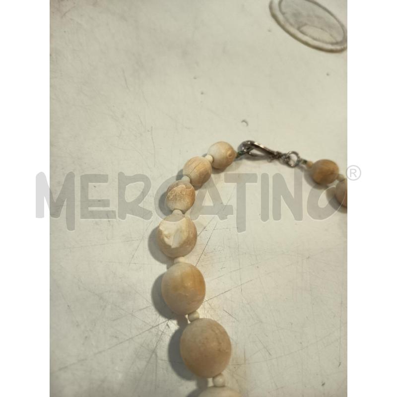 COLLANA SFERE CHIARE GRANDI | Mercatino dell'Usato Roma rebibbia 2