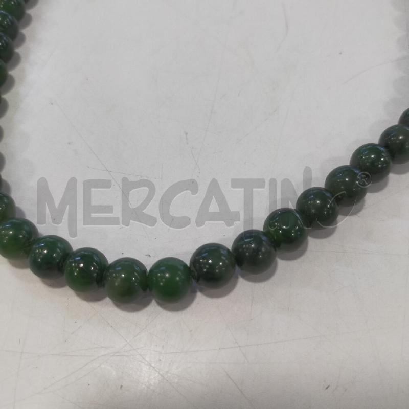 COLLANA SFERE VERDI | Mercatino dell'Usato Roma rebibbia 2