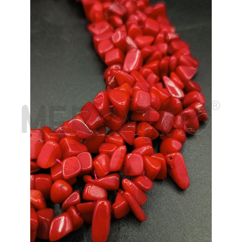 COLLANA SPESSA CORALLO ROSSO | Mercatino dell'Usato Roma rebibbia 3