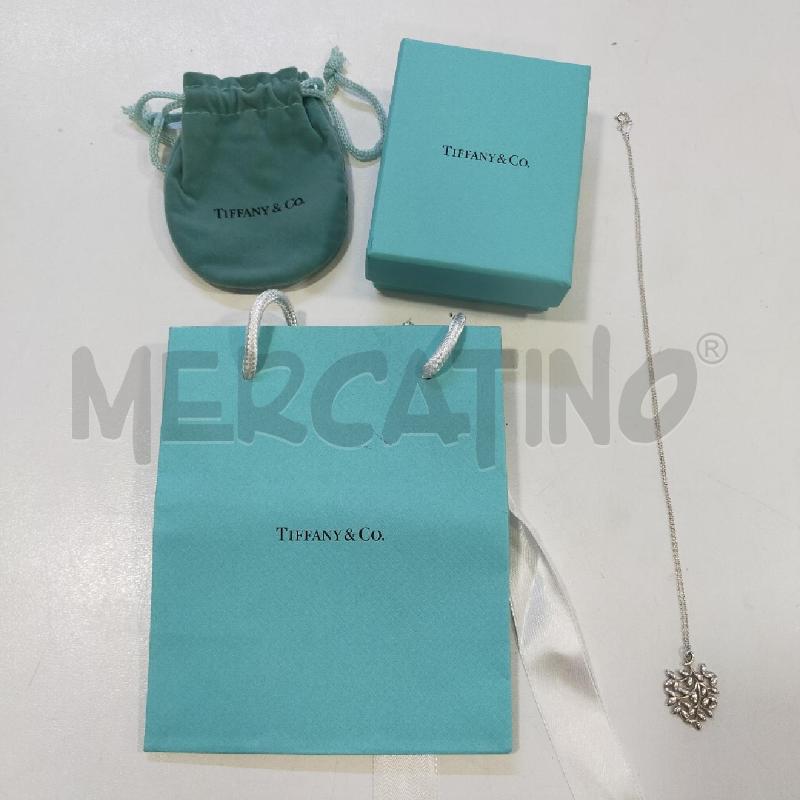 COLLANA TIFFANY&CO ARG FOGLIA PALOMA PICASSO  | Mercatino dell'Usato Roma rebibbia 1