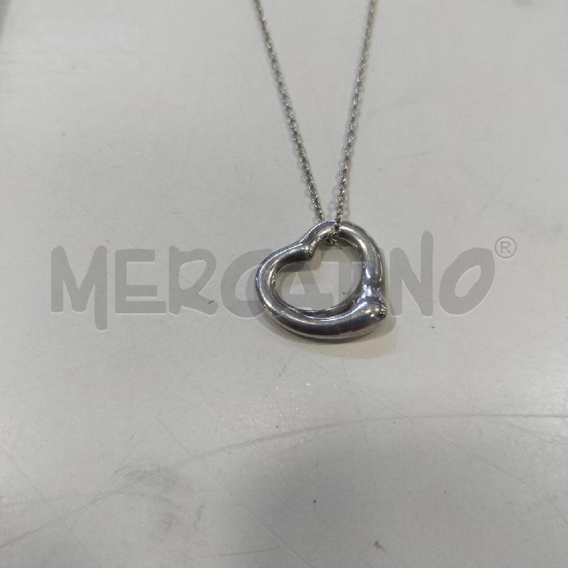 COLLANA TIFFANY&CO CUORE OPEN HEART ARG  | Mercatino dell'Usato Roma rebibbia 2