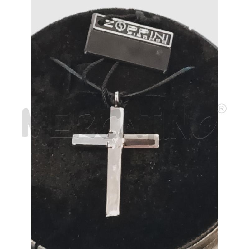 COLLANA ZOPPINI PENDENTE CROCIFISSO CROMO CENTRALE PUNTO LUCE  | Mercatino dell'Usato Roma rebibbia 2