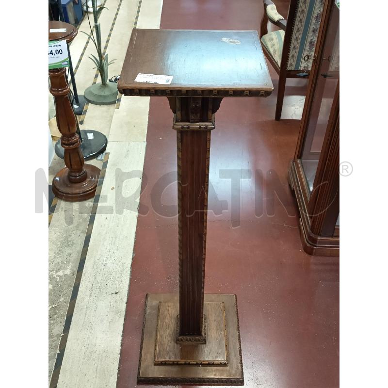 COLONNA NOCE LAVORATA | Mercatino dell'Usato Roma rebibbia 5