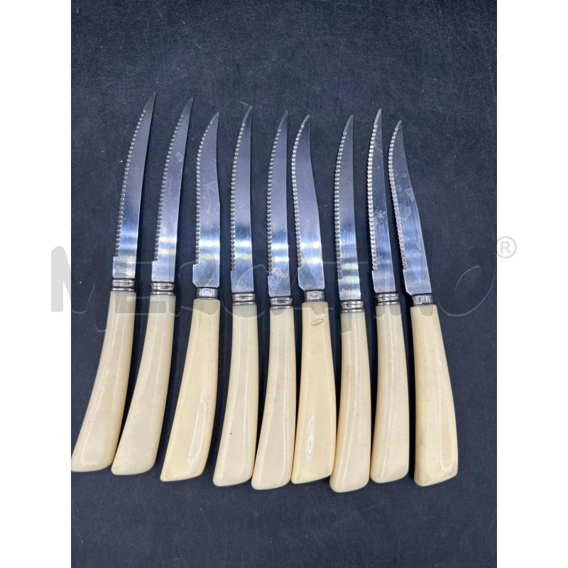 COLTELLI QUIKUT FINI M BIANCO 10PZ | Mercatino dell'Usato Roma rebibbia 1