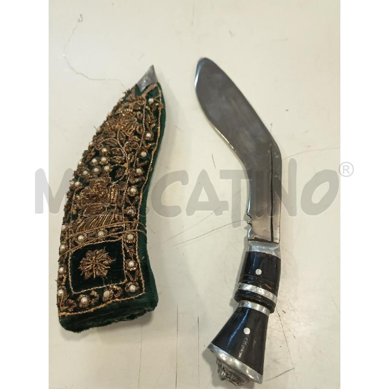 COLTELLO MEDIORIENTALE CURVO CUST BLU VELL | Mercatino dell'Usato Roma rebibbia 3