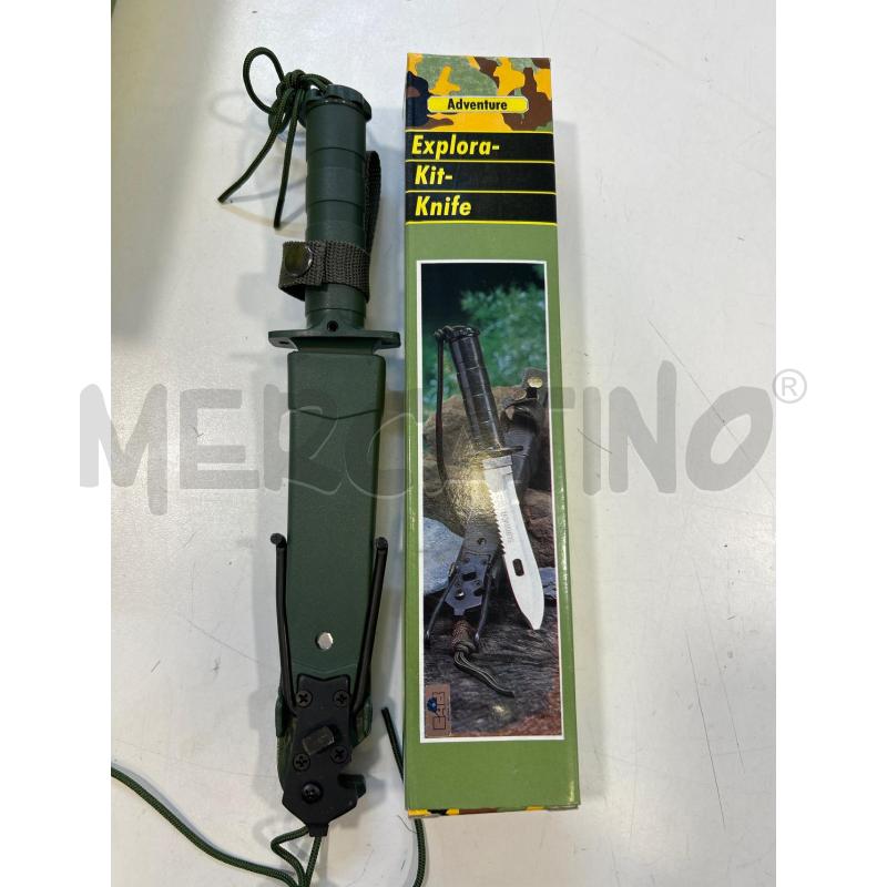 COLTELLO SOPRAVVIVENZA VERDE | Mercatino dell'Usato Roma rebibbia 1