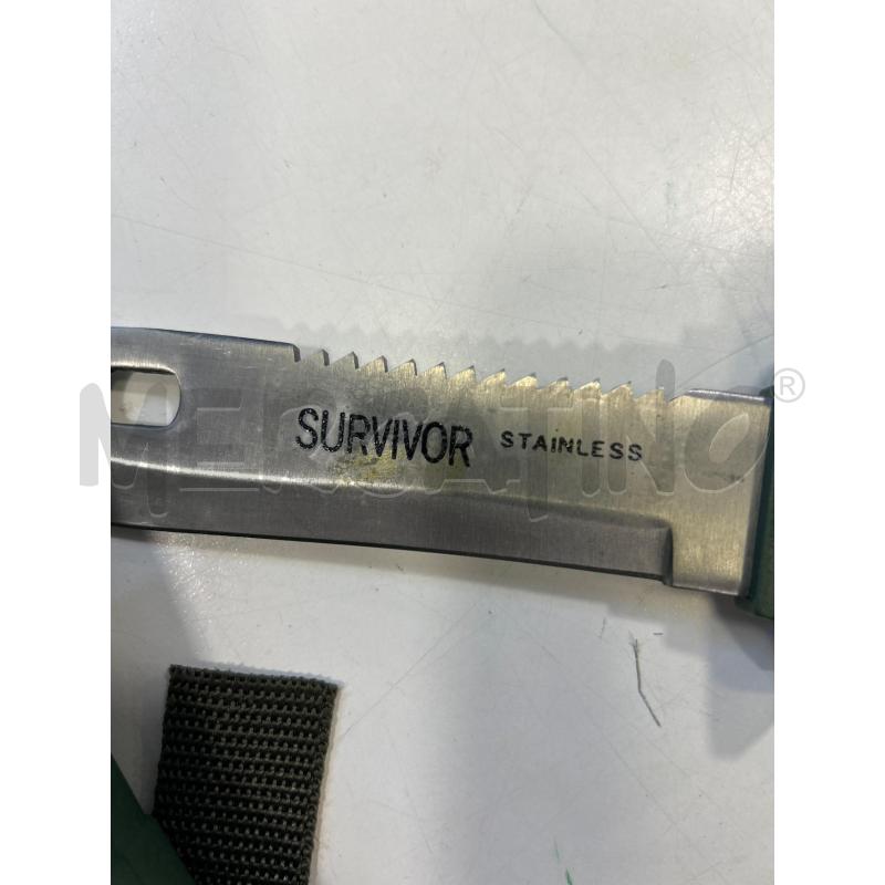 COLTELLO SOPRAVVIVENZA VERDE | Mercatino dell'Usato Roma rebibbia 3