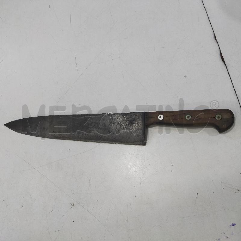 COLTELLO TRINCIATORE VECCHIO DUE CIGNI MANICO LEGNO | Mercatino dell'Usato Roma rebibbia 1