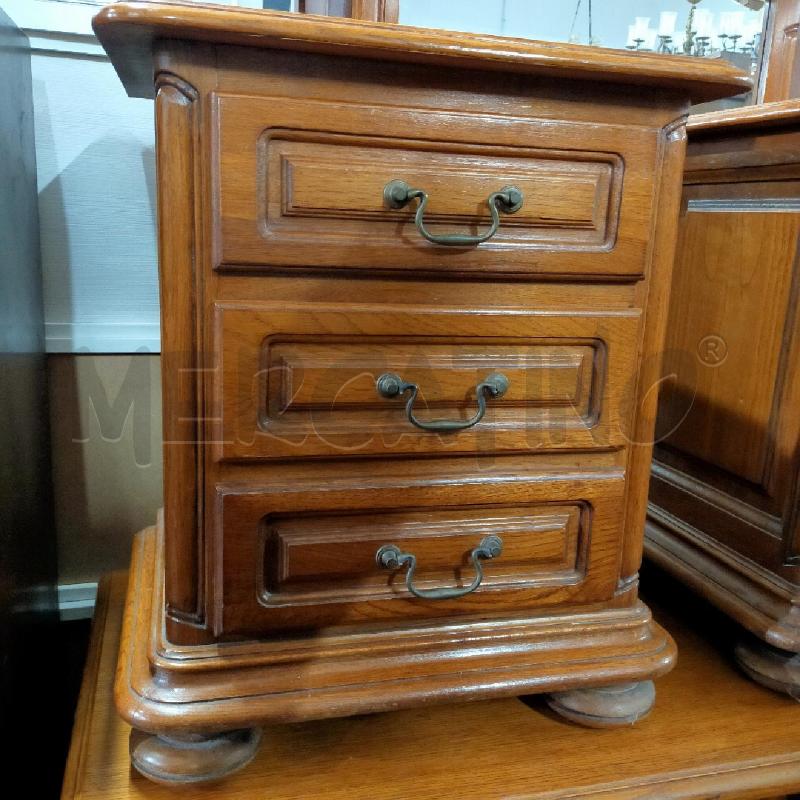 COMODINI COPPIA LEGNO NOCE  | Mercatino dell'Usato Roma rebibbia 1