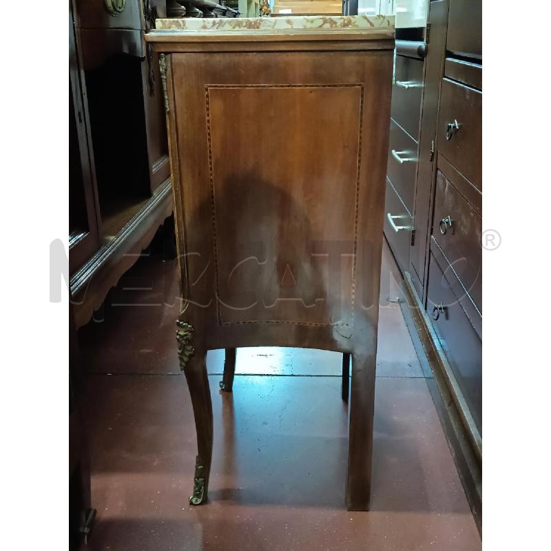 COMODINI COPPIA PIANO MARMO 1/C 1ANTA | Mercatino dell'Usato Roma rebibbia 3