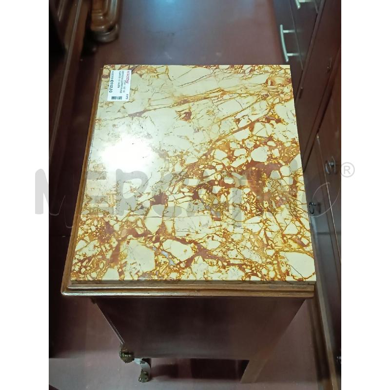 COMODINI COPPIA PIANO MARMO 1/C 1ANTA | Mercatino dell'Usato Roma rebibbia 4