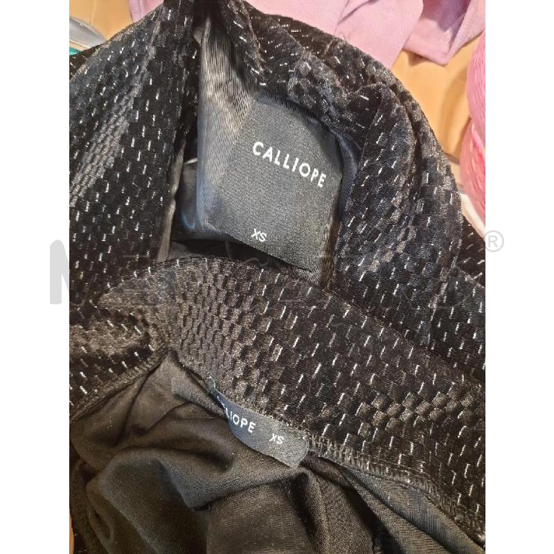 COMPLETO DONNA CALLIOPE GIACCA+PANTALONE NERO  | Mercatino dell'Usato Roma rebibbia 4