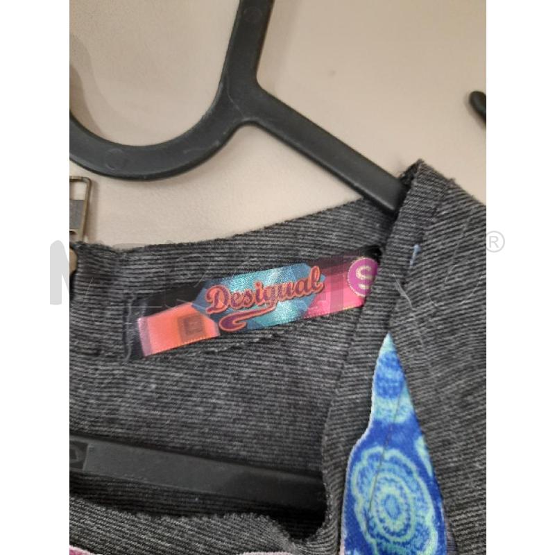 COMPLETO DONNA DESIGUAL GRIGIO PIZZO ROSA | Mercatino dell'Usato Roma rebibbia 5