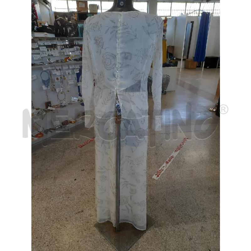 COMPLETO DONNA GONNA+MAGLIA BEIGE FIORI GR | Mercatino dell'Usato Roma rebibbia 2