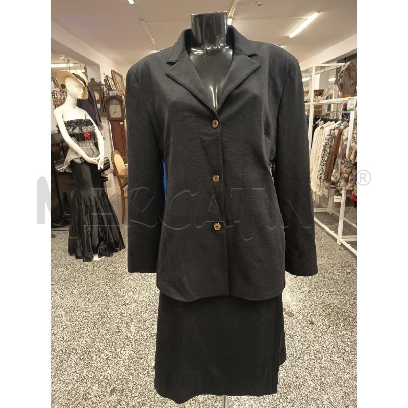 COMPLETO DONNA KRIZIA JEANS G+G NERO DETT PELLE | Mercatino dell'Usato Roma rebibbia 1