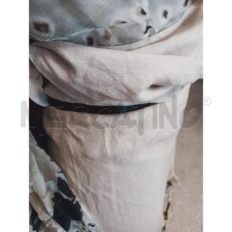COMPLETO DONNA PZ4 BEIGE VELO MACULATO 100%SETA100%LINO | Mercatino dell'Usato Roma rebibbia 5
